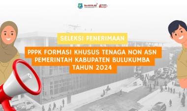 SELEKSI PENERIMAAN PPPK FORMASI KHUSUS TENAGA NON ASN DI LINGKUNGAN PEMERINTAH KABUPATEN BULUKUMBA TAHUN 2024