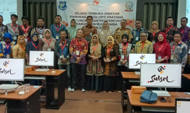 PENGUMUMAN HASIL PENILAIAN ASSESSMENT PESERTA SELEKSI TERBUKA PENGISIAN JABATAN PIMPINAN TINGGI PRATAMA DI LINGKUNGAN PEMERINTAH KABUPATEN BULUKUMBA TAHUN 2023